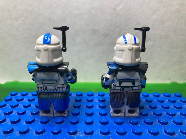 Lego compatible Star Wars Clones Alpha y Seven
