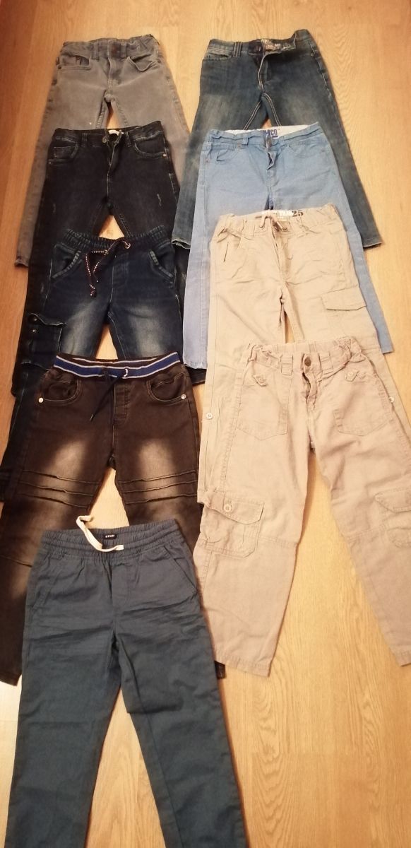 LOTE 9 PANTALONES 5-6 AÑOS