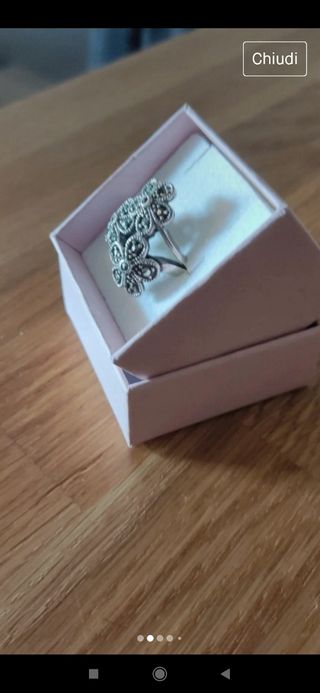 Anello argento massiccio 925 muyer Bueno