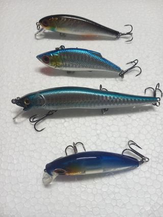 4 unidades señuelos 
