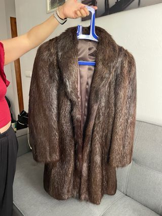 Chaqueton de piel autentico