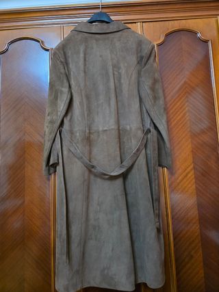 Abrigo de ante