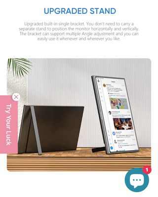 Monitor Portatil Arzopa 17.3”