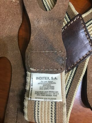 Tirantes para pantalón.