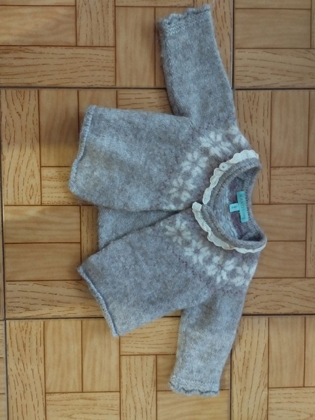 Chaqueta de lana de nanos