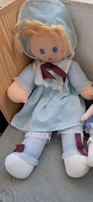 Bambole di pezza e stoffa