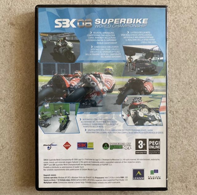 SBK 08 Superbike World Championship gioco PC