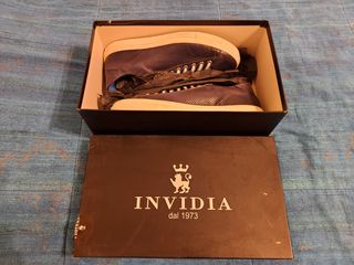 Per Natale: Sneakers blu pelle uomo tg. 40 Invidia