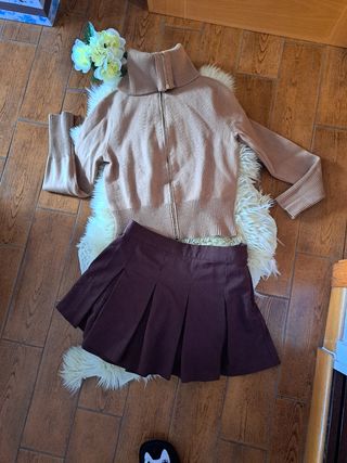 Conjunto Jersey Minifalda