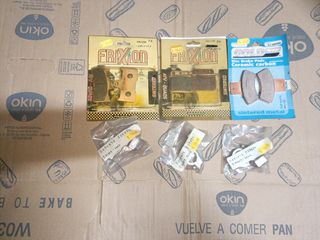 Pack frenos  y soportes espejo moto