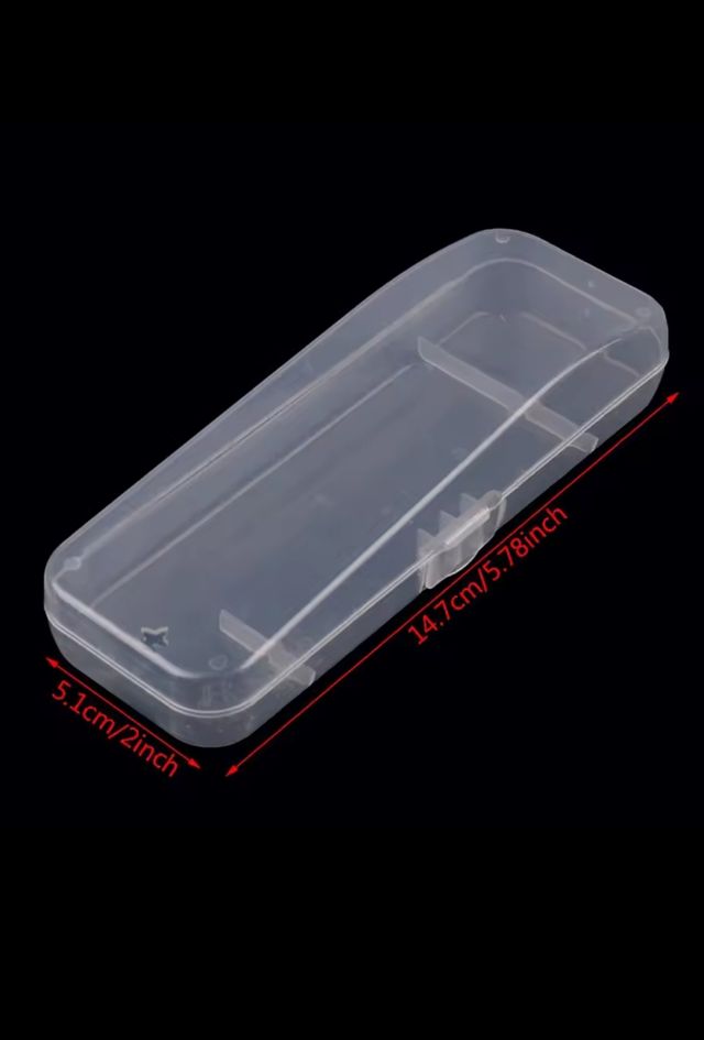 Caja almacenamiento afeitadora.