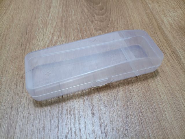Caja almacenamiento afeitadora.