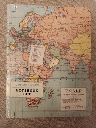 Juego de dos libretas 