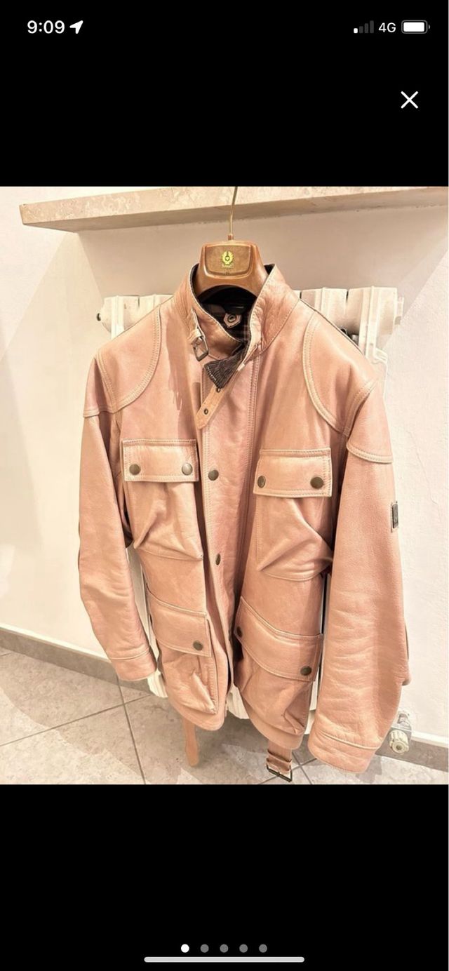 Giacca in pelle Belstaff