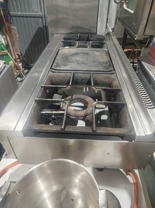 Hostelería material cocina plancha freid