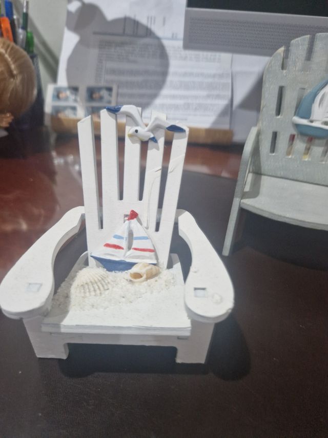 Muebles marineros en miniatura