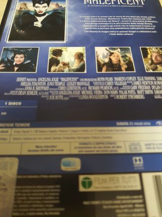 Dvd disney maleficent il segreto della b