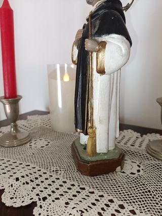 Figura vintage San Martín de Porres Olot