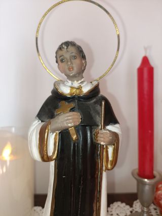 Figura vintage San Martín de Porres Olot
