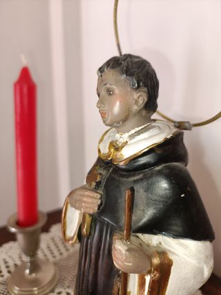Figura vintage San Martín de Porres Olot