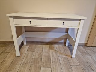 Consola recibidor blanco