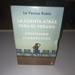 Estuche La Vecina Rubia (La cuenta atrás para el verano + Contando atardeceres): Saga Verano