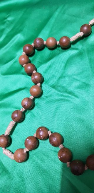 Antiguo rosario para Primera Comunión.50años.