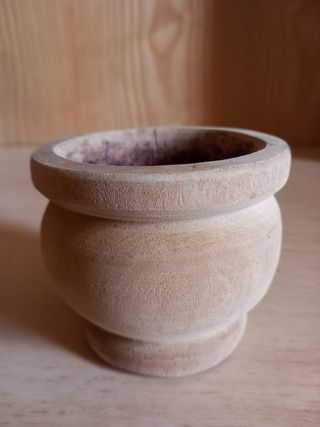Mortaio in legno