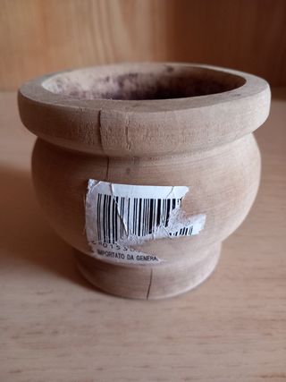 Mortaio in legno