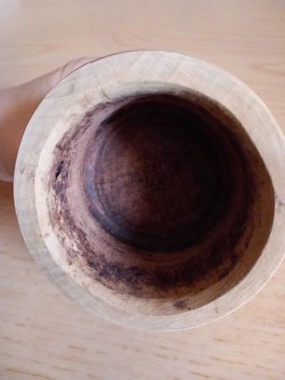 Mortaio in legno