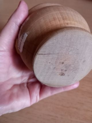 Mortaio in legno
