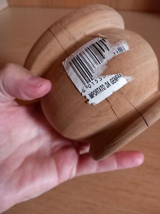 Mortaio in legno