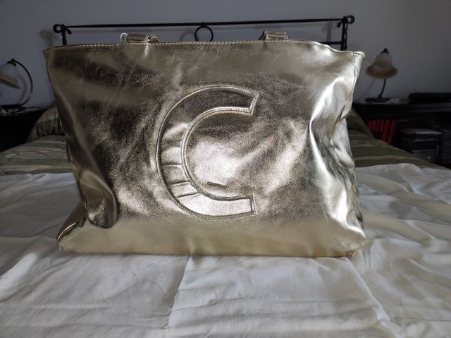 Borsa dorata Carpisa