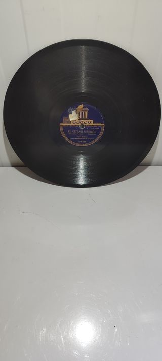 Disco pizarra 78 rpm. Pepe Blanco.