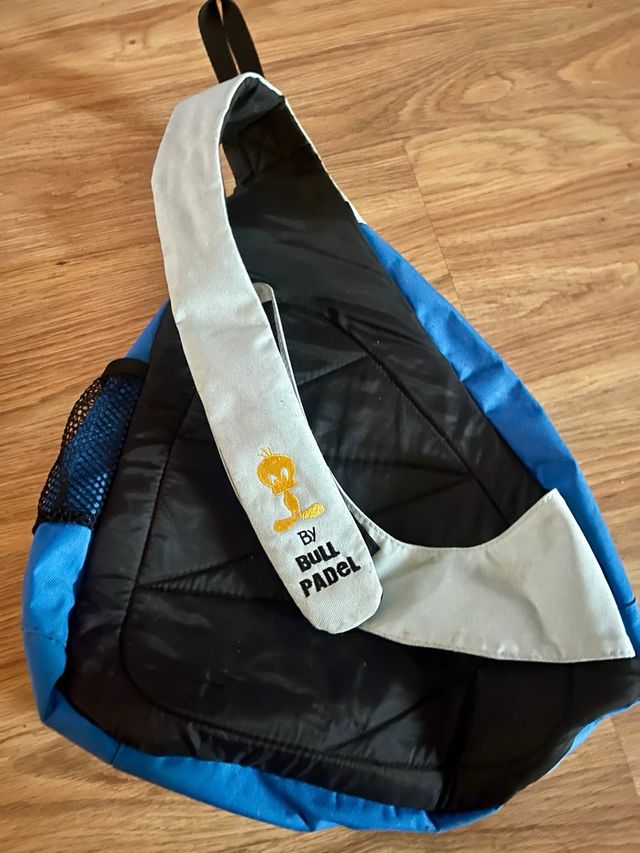 Mochila bandolera Bullpadel niño