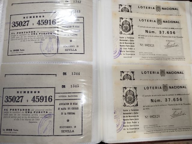 Colección lotería