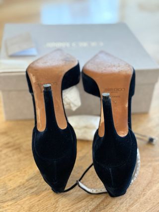 Jimmy Choo Tilika 85 Navy Talla 39
