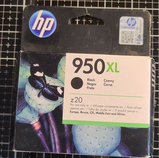 Cartucho tinta impresora HP 950 XL negro