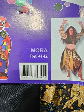 Disfraz carnaval Mora