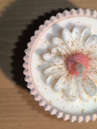 Vela aromáticas flor