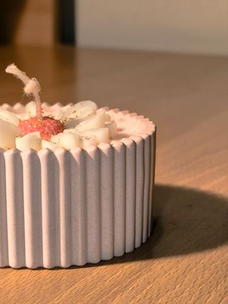 Vela aromáticas flor