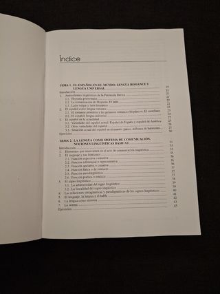 Introducción a la lengua española