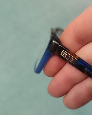Montura gafas - TOUS - Azul y marrón