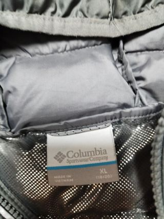 Abrigo Columbia talla 14