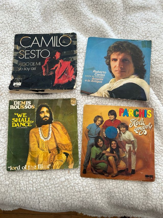 Lote single vinilo