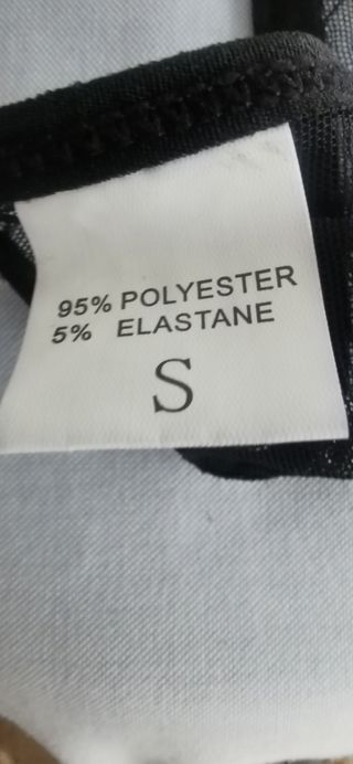 Ropa interior negra 