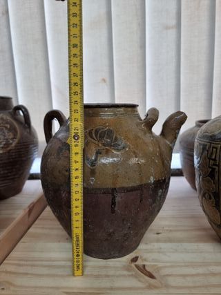 Vaso antico terracotta Cinese