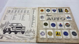 ANTQ9905 Album Figurine Panini "Super Auto"