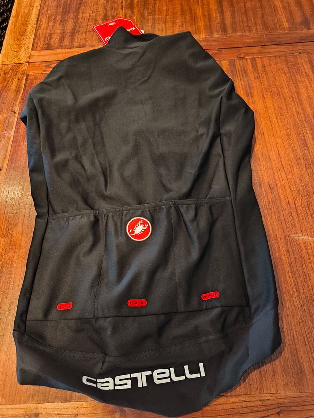 Chaqueta ciclismo Casteli Rosso Corsa