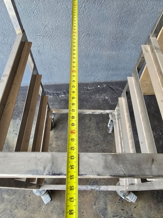 Carro para vasos capacitad 7 cestas